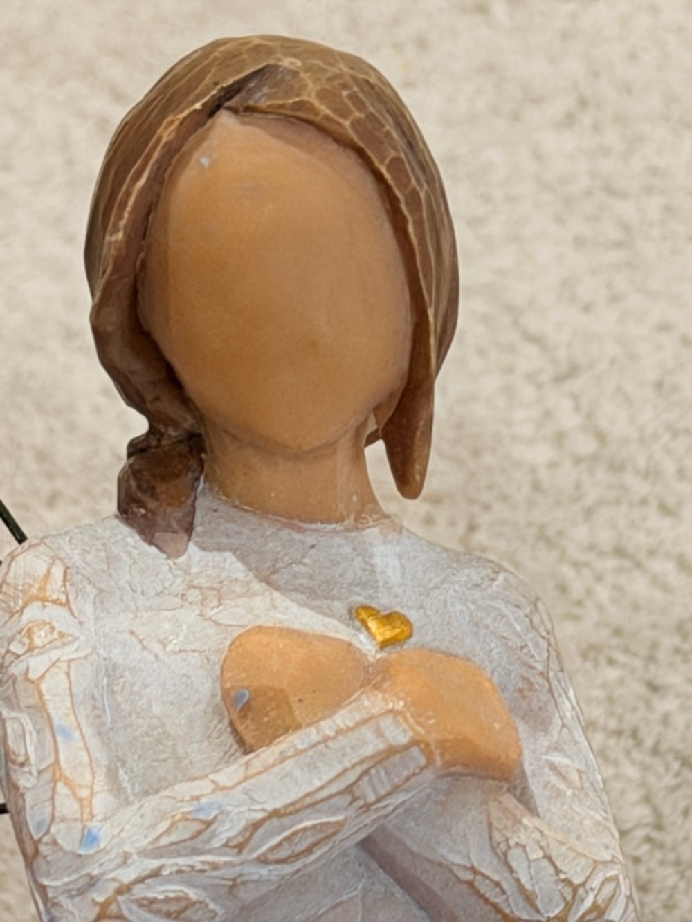 Willow Tree White and Brown 'Remembrance' Figurine Base - Picture 4 of 4